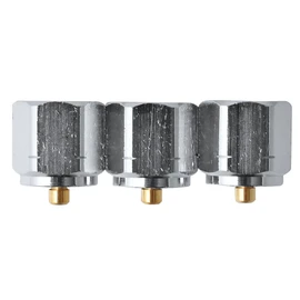 Maruyama Seisakusho (BIGM) BIGM 637775 Spout Set, Large, Includes Tangs, Large, For Hexagonal 1 and 2 Heads, 3 Pieces, Silver, 5 Pieces