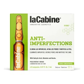 LaCabine Ampolletas Faciales Anti Inperfecciones 10x2ml Momento De Aplicación Día/noche Tipo De Piel Pieles Mixtas Y Grasas