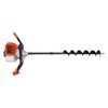 CHUNILLE Post Hole Digger, 1.7kW Drill/Burrowing 52cc Gas Powered Earth