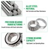Racewill 4 Sets Trailer Hub Wheel Bearing Kit 25580/25520 LM67048/LM67010