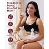 Momcozy Pumping Bra Hands Free, Breast Pump Bra with Widened