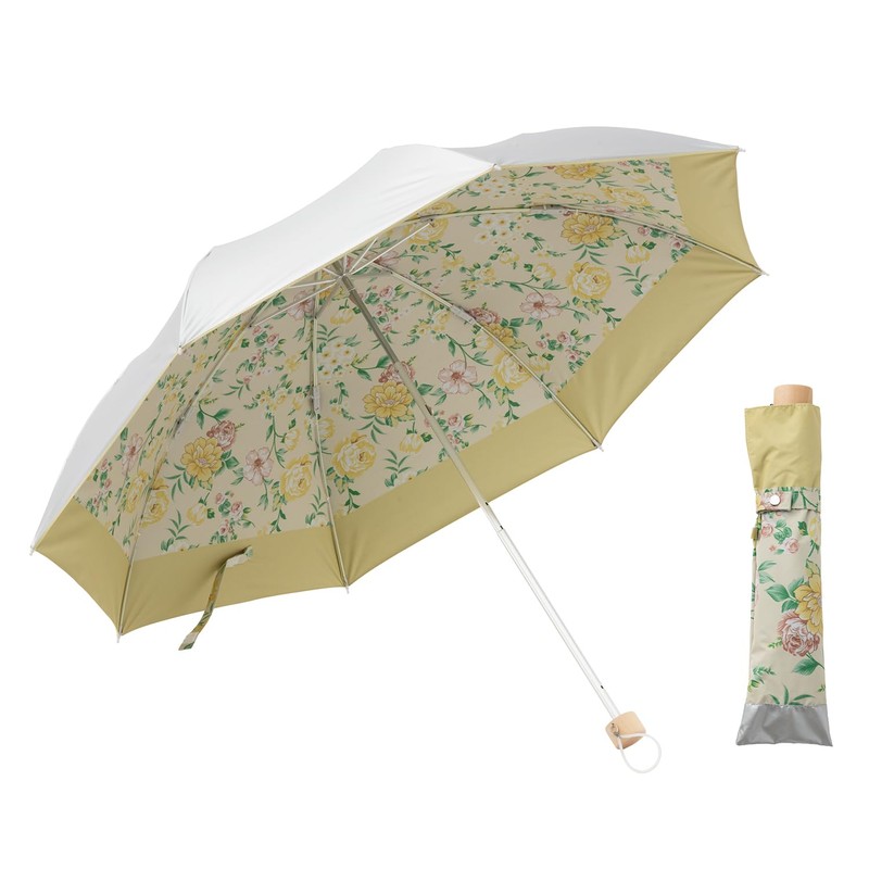 LIEBEN-0590 (0577) Parasol, Lightweight, Foldable, For Both Rain and Shine,