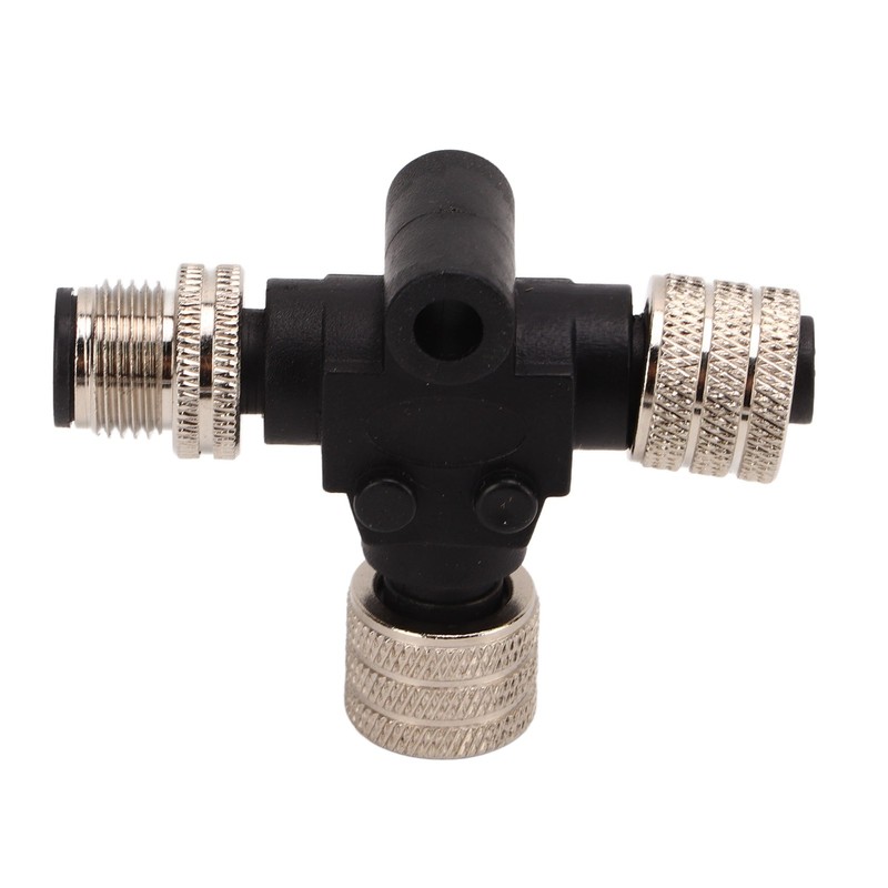 Backbone Cable with Tee Connector 3A Fuse 5Pin M12 Thread