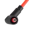 Spark Plug Cable, Pack of 6 Red Ignition Cable Ignition