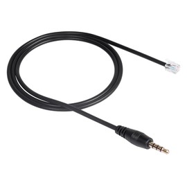 SinLoon Telegram to 3.5mm Adapter - Convert RJ9 Headset to Smartphones Most Android Cellphones