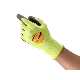 Ansell HyFlex 11-423 Cut Resistant Work Gloves Large 12 Pairs Heat Safe Grip
