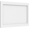 Ekena Millwork 30"W x 18"H x 5/8"P Cornell Flat Panel