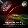 Dual Reptile Light Fixture with 100W Daytime Heat Bulb &