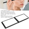Portable Folding Mirror, 360 Degree Plastic Frame 4 Way Mirror