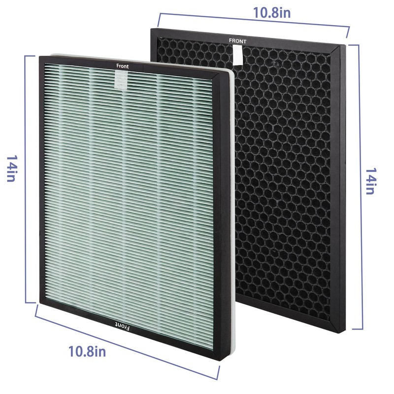 Popurure SPA-550A Filter Replacement Compatible With Rabbit Air BioGS 2.0