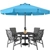 ABCCANOPY Patio Umbrella 10ft - Outdoor Table Umbrella with Push