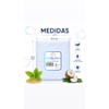 Material de glicerina vegetal para hacer jabón opaca de alta