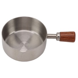 Cooking Sauce Cup Professional 304 Stainless Steel Sauce Cup with Handle for Cooking Banquet Outdoor Picnic Silver 125ml