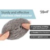 Topest Stainless Steel Scourer | 6 Pack | Muti-Purpose Dish