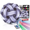 GEOSPHERE 12 Inch Diameter 30 Piece All White Puzzle Lamp
