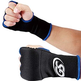 global sports JIG-057 Gel Inner Gloves, Black, One Size Fits Most, Boxing, Karate, Kickboxing, Easy Bandage