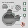 Vent Systems 4'' Inch Gray Pack of 5 Soffit Vent