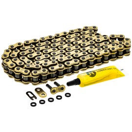 NICHE Gold 428 X-Ring Chain 106 Links With Connecting Master Link