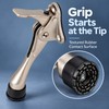 Heavy Duty Kickdown Door Stopper for Interior Doors – 5.35-Inch