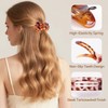 10 Pcs Flat Hair Claw Clips for Women, 3 Styles