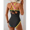 B2prity Women's One Piece Swimsuit Tummy Control Slimming Bathing Suit