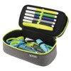 Herlitz Beatbox Pencil Case, Grey/Yellow, Pack of 1, Grey/Yellow, Pencil