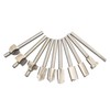 HALJIA 10 HSS Router Wood Cutter Border Bits Files for