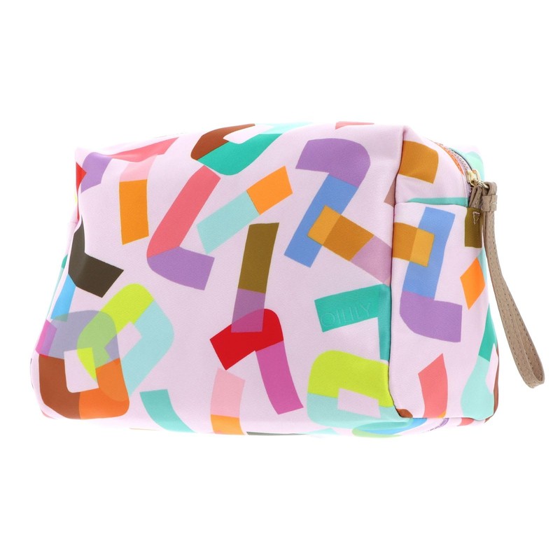 Oilily Bold Font Pia Wash Bag 28 cm, Lilac Snow,