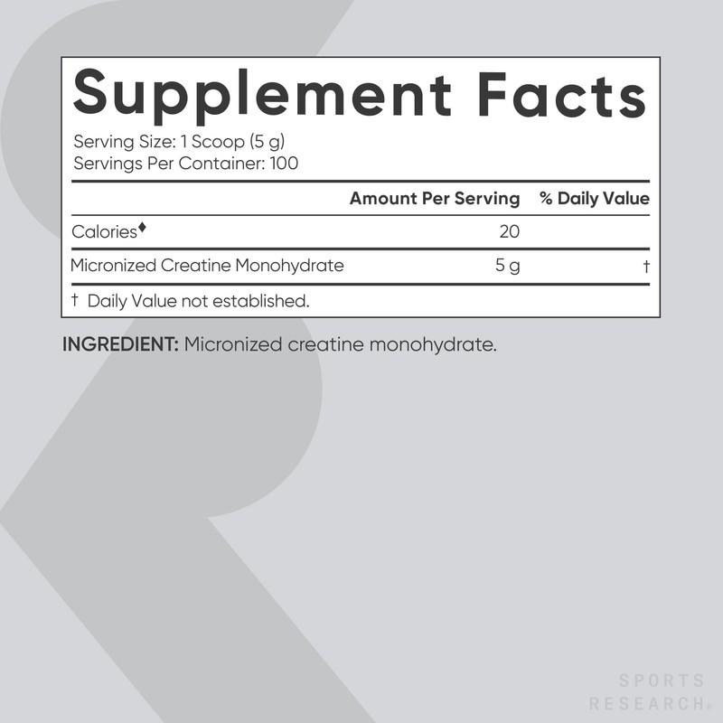 Sports Research Sports Research Creatine Monohydrate and Sweet Sweat Xtra