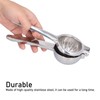 Stainless Steel Fruit Squeezer Manual Mini Lemon Orange Juicer Household