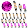 NTNEV 24PCS LED Interior Replacement Bulbs, Interior Car Lights, Dome