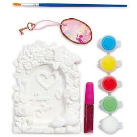 Out To Impress Addo Paint Your Own Fairy Door Craft Set - Creative Art Set for Children Ages 5 Years and Over