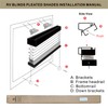 SHADEPLUS RV Blinds,RV Pleated Shades,RV Window Shades,Camper Blinds,RV Window Blinds