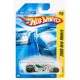Hot Wheels 2008 002 2 2008 New Models Spector Green and Silver