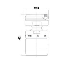 Neoperl Ball Joint Cascade Aerator M24 x 1 Male Thread