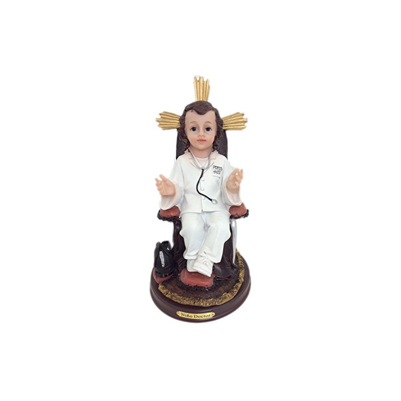 Nino Doctor Jesus / Child Doctor Statue 8 Inch 2614-8