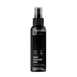 Fabric Freshener Spray by The Beard Struggle - Linen Spray Freshener for Cloths, Bed & Room Air Freshener - Odor Eliminator with Luxury Fragrance - Viking Storm, Silver Collection (120ml)