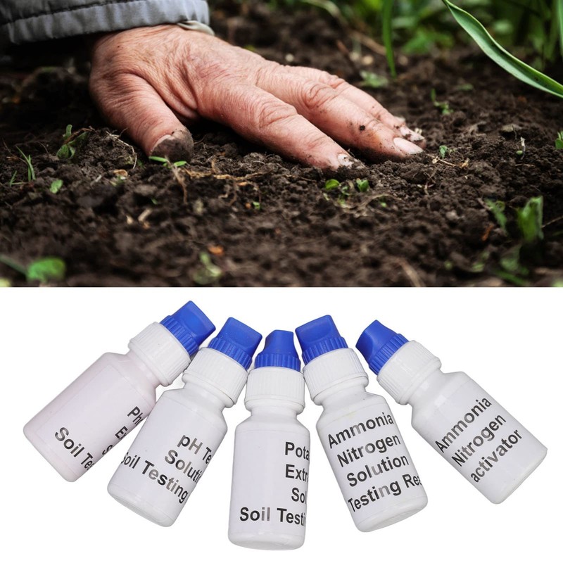 QANYEGN Soil Test Liquid Solution, PH Soil Test Solution Kit,