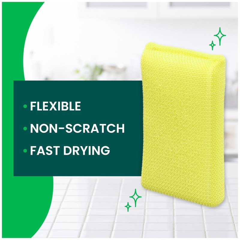 Scotch-Brite Dobie Pads, Dobie Sponge for All Purpose Cleaning of