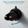 Suction Cup Shower Head Holder, Adjustable Relocatable Shower Handle Wand
