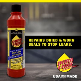 Dura Lube Multi-System Stop Leak for Engine, Transmission, Power Steering and Much More | 8 oz., Single