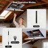 Attic Ladder Pull Down System Kit – Extendable 18"-37" Attic