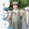 Chivao 16 Pieces Automatic Ice Fishing Hooks Device Stainless Steel