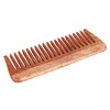 SVATV Handmade NEEM WOOD Detangling Comb for Thick, Curly and