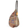 KAVU Mini Slingback Pack with Adjustable Rope Shoulder Strap, Fish