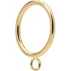 1.5-Inch Inner Diameter Metal Curtain Rings with Eyelets,Fits Up to