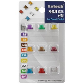 Kotec Automotive Fuse (New K-7218) Wiring Fuse Car Fuse / 코텍 자동차 휴즈 (신형 K-7218) 배선퓨즈 카휴즈