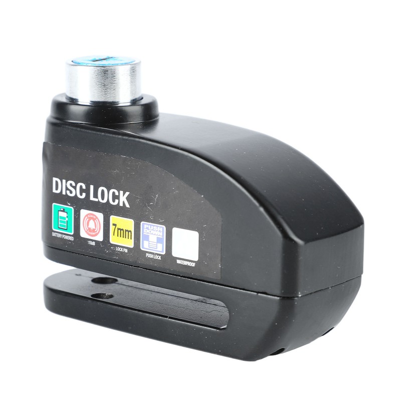 Bicycle Alarm Disc Lock Security Alarm Disc Brake Lock Riding