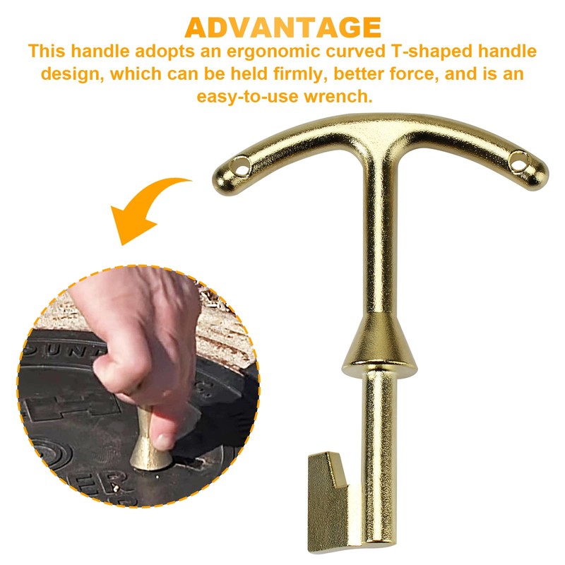 VIDABTE M07001 water meter key, Water Meter Box Key, Water