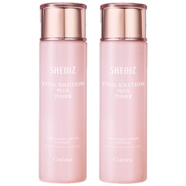 Koreana Shiny Vital Solution Plus Toner, 2 packs, 150ml / 코리아나 쉬니즈 바이탈 솔루션 플러스 토너, 2개, 150ml
